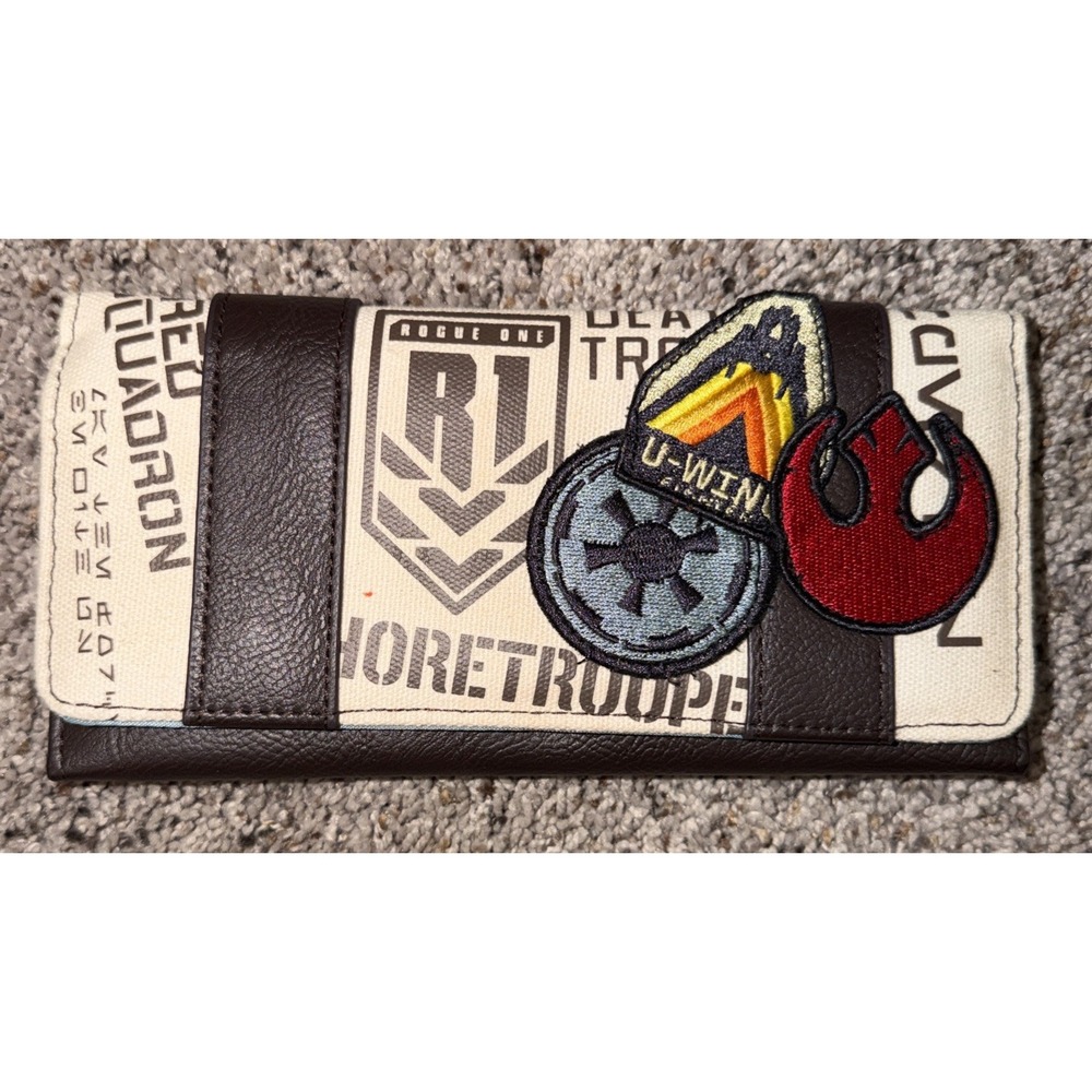Rogue One Star Wars Loungefly backpack With Matching Wallet R1 - Picture 2 of 7
